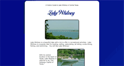 Desktop Screenshot of lake-whitney.net